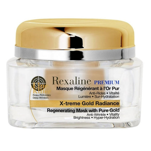 Rexaline Line Killer Anti Age X-Treme Gold Radiance Regenerating Face Mask 50ml