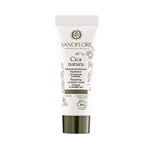 Sanoflore Cica Natura Repairing Ointment Mask for Chapped and Damaged Lips 10ml
