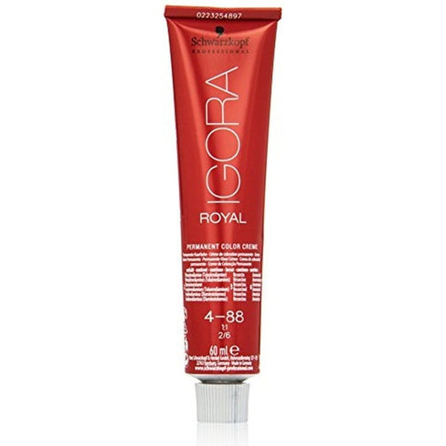 Schwarzkopf Igora Royal Permanent Color Creme 60ml - 4-88