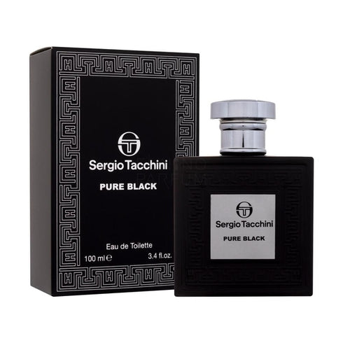 Sergio Tacchini Pure Black Eau de Toilette 100ml Spray