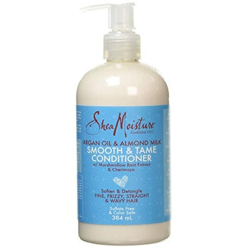 Shea Moisture Argan Oil & Almond Milk Smooth & Tame Conditioner 384ml