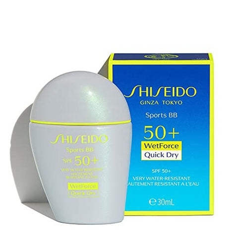 Shiseido Sports BB Cream WetForce Quick Dry SPF50+ 30ml - Dark