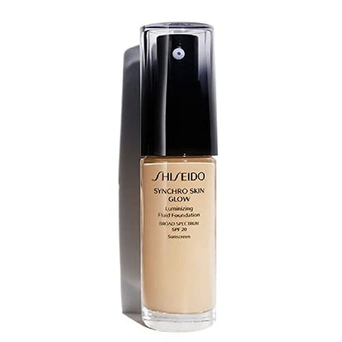 Shiseido Synchro Skin Glow Luminizing Fluid Foundation SPF20 30ml - 3 Golden