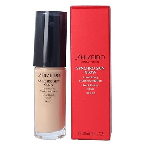 Shiseido Synchro Skin Glow Luminizing Fluid Foundation SPF20 30ml - 3 Neutral