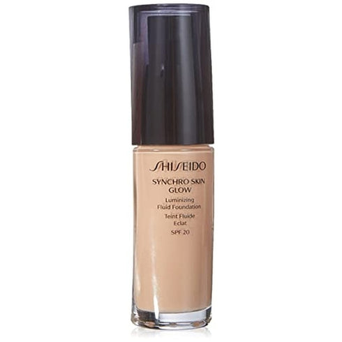 Shiseido Synchro Skin Glow Luminizing Fluid Foundation SPF20 30ml - 2 Rose