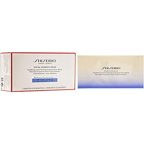 Shiseido Vital Perfection Uplifting and Firming Express Eye Mask 12 x 2 Sheets