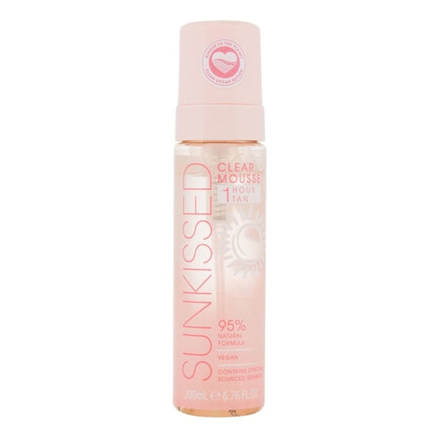 Sunkissed 1 Hour Tan Clear Mousse 200ml - Ocean Edition