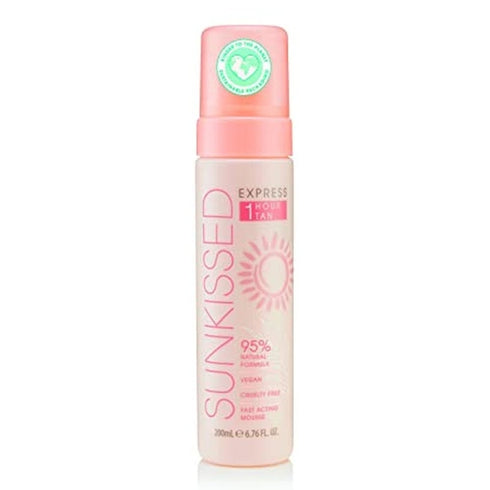Sunkissed 95 Percent Natural Express 1 Hour Tan Mousse 200ml