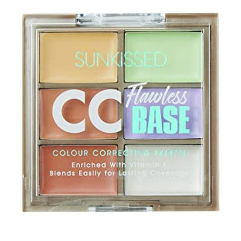 Sunkissed CC Flawless Base Colour Correcting Palette 7.2g
