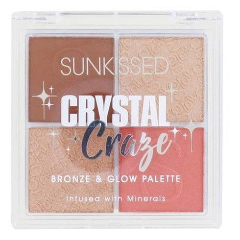 Sunkissed Crystal Craze Bronze & Glow Palette 4 x 3.8g