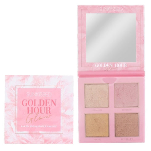Sunkissed Golden Hour Glow Highlighter Palette 4 x 7g