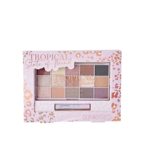Sunkissed Tropical State Of Mind Eyeshadow Palette 15 x 1.7g + 3.5ml Mini Mascara