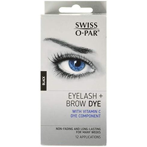Swiss O Par Eyelash & Brow Dye Kit - Black