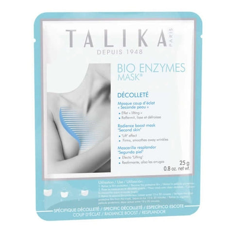 Talika Bio Enzymes Radiance Boost Décolleté Sheet Mask 25g