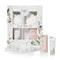 The Kind Edit Co. Spa Botanique Luxury Slipper Gift Set 110ml Body Wash + 100g Bath Crystals + 1 Pair Slippers