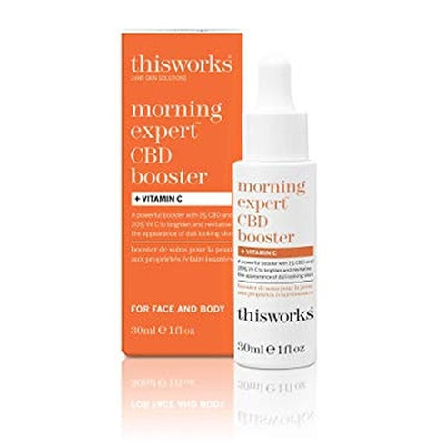 This Works Morning Expert + Vitamin C CBD Booster 30ml