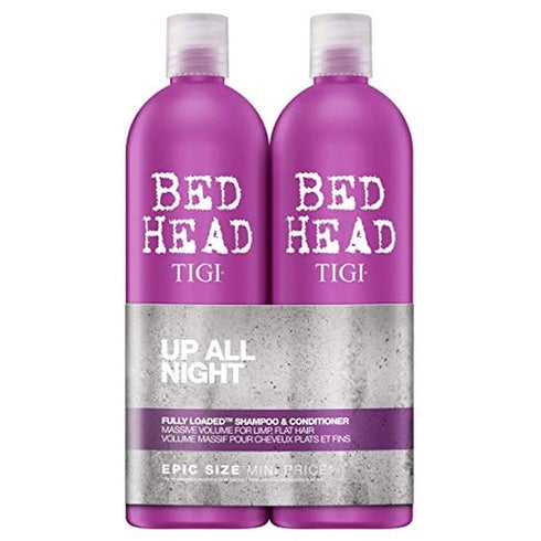 Tigi Bed Head Fully Loaded Twin Pack Gift Set 750ml Shampoo + 750ml Conditioner
