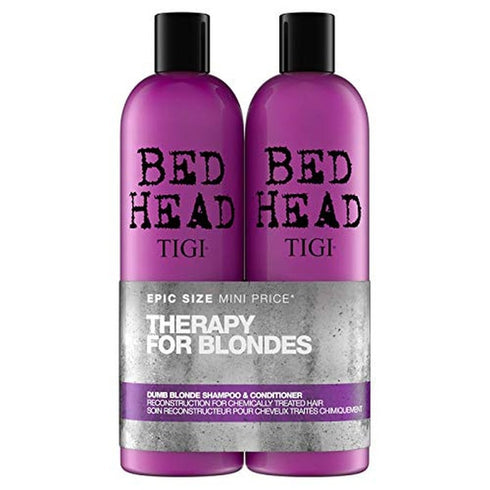 Tigi Duo Pack Bed Head Dumb Blonde 750ml Shampoo + 750ml Conditioner