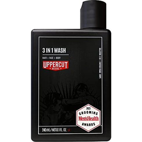 Uppercut Deluxe 3 in 1 Hair Face Body Wash 240ml