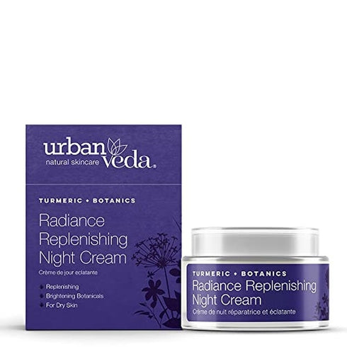 Urban Veda Radiance Replenishing Night Cream 50ml - For Dry Skin
