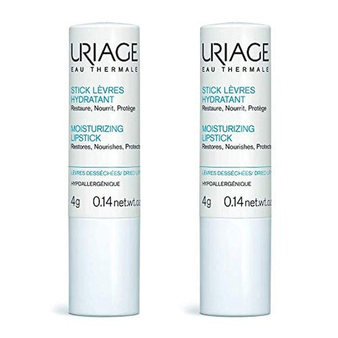 Uriage Eau Thermale Moisturizing Lipstick 2x4g