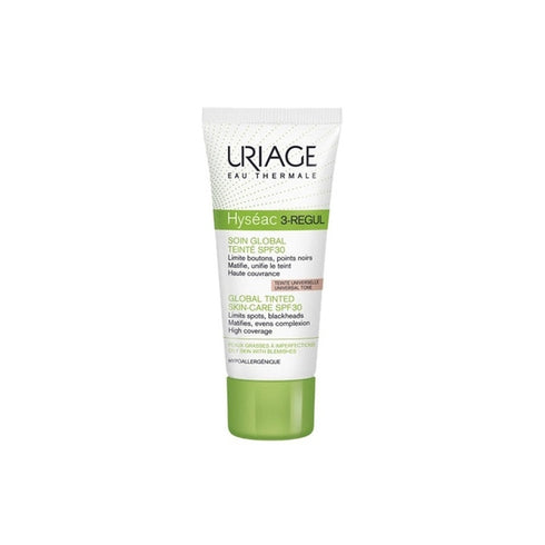 Uriage Hyséac 3-Regul Global Tinted Skin Care SPF30 40ml - Universal