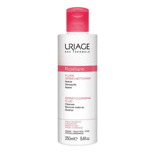 Uriage Roséliane Anti-Redness Dermo-Cleansing Fluid 250ml