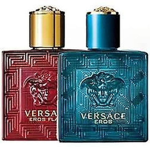 Versace Eros Gift Set 30ml Eros EDT + 30ml Eros Flame EDT