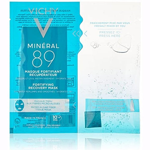Vichy Mineral 89 Fortifying Recovery Sheet Mask 29g