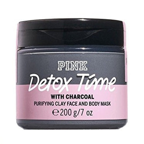 Victoria's Secret Pink Detox Time Charcoal Face & Body Mask 200g