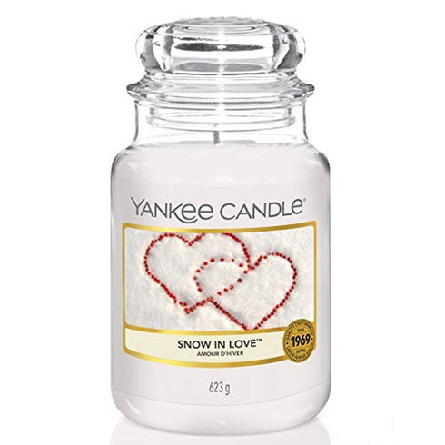 Yankee Candle Snow In Love Candle 623g - Large Jar