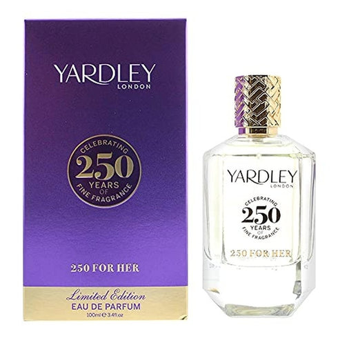Yardley 250 For Her Limited Edition Eau De Parfum 100ml Spray