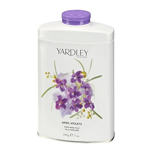 Yardley April Violets Perfumed Talc 200g