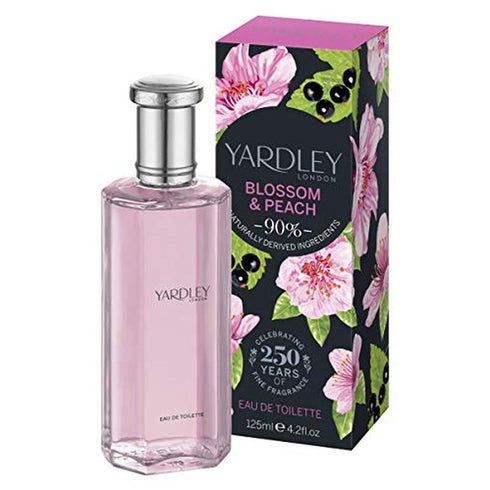 Yardley Blossom & Peach Eau De Toilette 125ml Spray