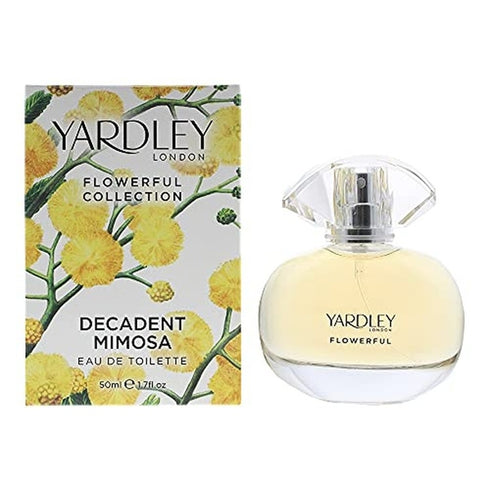 Yardley Decadent Mimosa Eau de Toilette 50ml Spray