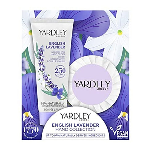 Yardley English Lavender Gift Set 50g Soap + 50ml Hand Cream