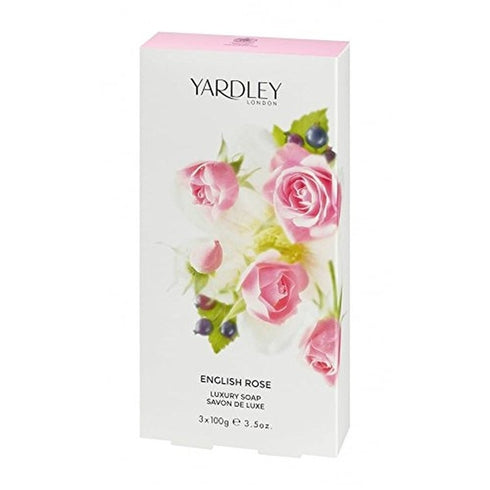 Yardley English Rose Soap 3x 100g