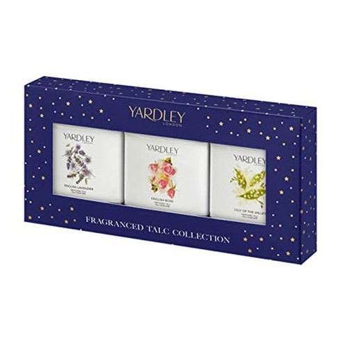 Yardley Fragranced Talc Collection Gift Set - 3 Pieces