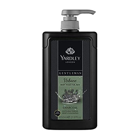 Yardley Gentleman Urbane Charcoal Antibacterial Body Wash 650ml