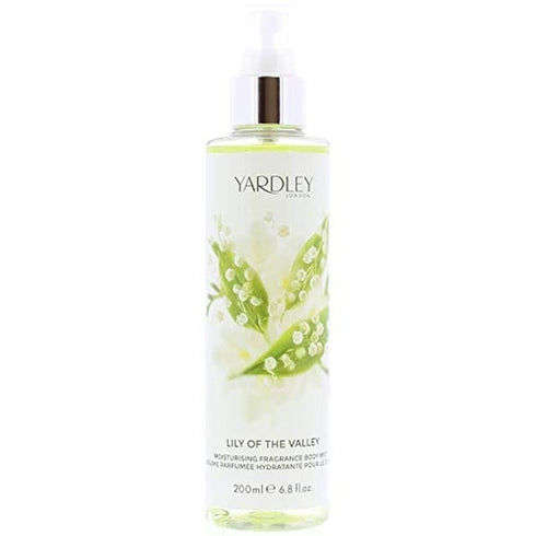 Yardley Lily of the Valley Fragrance Mist 200ml Spray