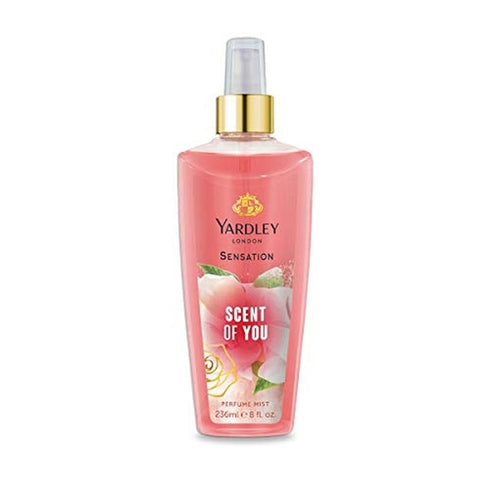 Yardley Sensation Scent Of You Perfume Mist 236ml Spray