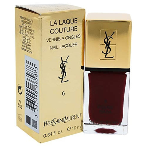 Yves Saint Laurent La Laque Couture Nail Varnish 10g 06 Rouge Dada