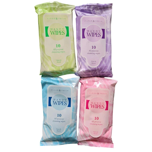 Active Multi Pack All Purpose Cleansing Handy Wipes - 4 x 10 – Perfume ...