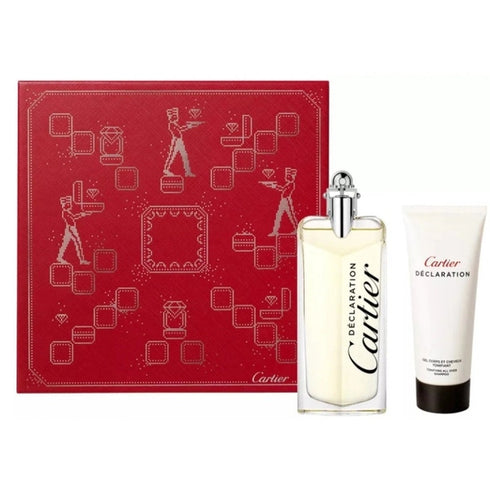 Cartier Declaration Gift Set 100ml EDT + 100ml Shower Gel – Perfume Shop S