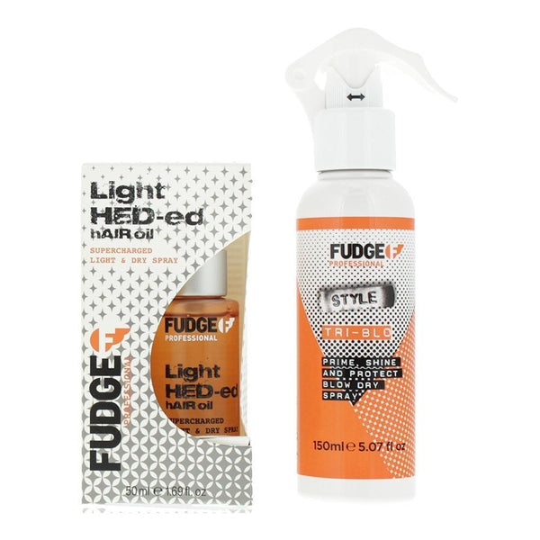 Fudge Professional Blow Out 2 Piece Gift Set 150ml Blow Dry Spray + 50 ...