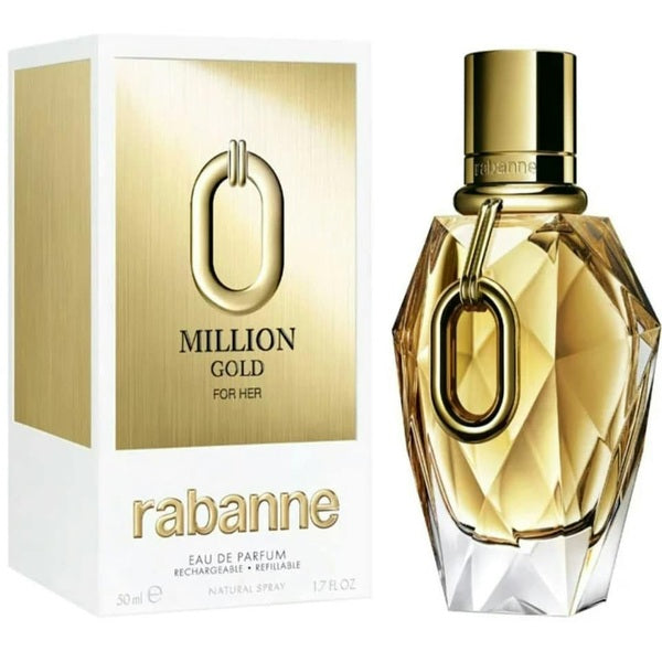 Paco Rabanne Million Gold for Her Eau de Parfum 90ml Spray – Perfume Shop S