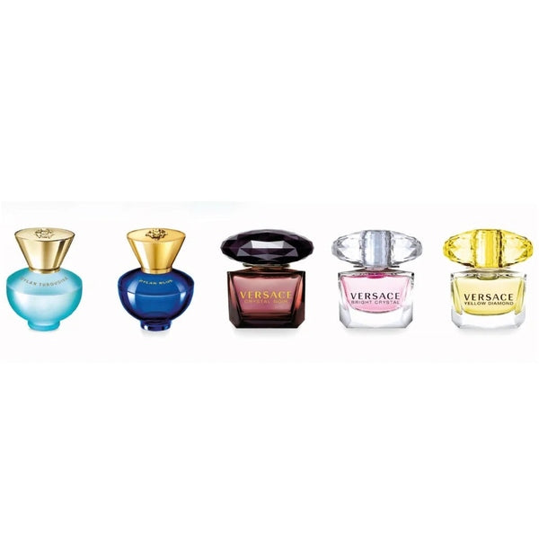 Versace Mini Set For Her Gift Set 5ml Dylan Turquoise EDP + 5ml Dylan ...